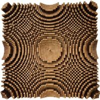 Acoustic Diffuser 168×168×32cm High-End Raumakustik-Upgrade