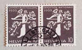2440) Z26d, Zusammenhängen  mit Nr. Rundstempel Kt. 60.-