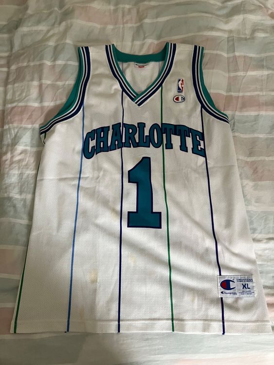 Maillot Charlotte Hornets Muggsy Bogues