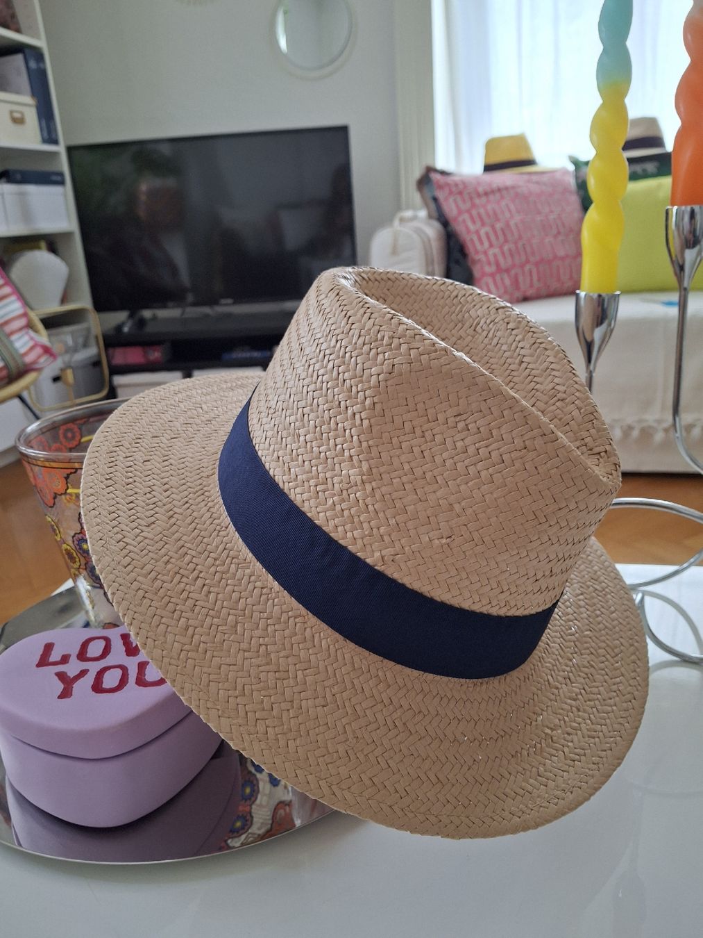 Copricapi, berretti & cappellini: Chapeau style panama brun Manor NEUF – Nuovo e nell'imballaggio originale da Lausanne venduto da Cognitia 1