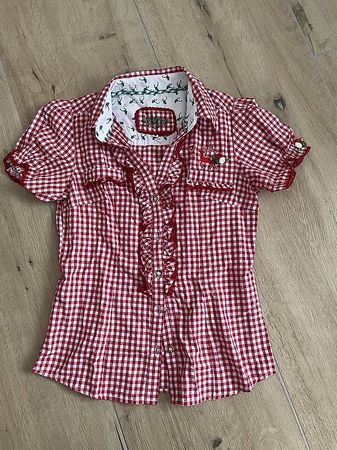 Trachtenbluse Gr. 36