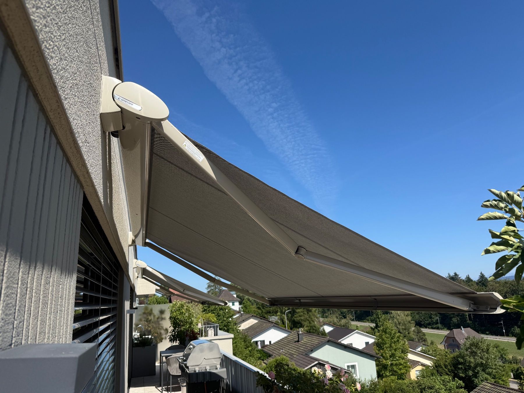 markise 5x6m Quadratisch Sonnenschutz 5 x 6 m Balkonverkleidung Wetterschutz 98% UV Schutz Sonnenschutz für Außenbereiche wie Garten und Balkone, Khaki set:mermaid Dachzelt - Peugeot [E-]Rifter matching