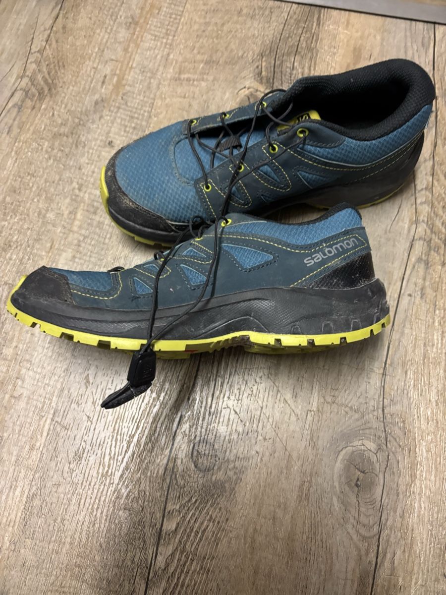 Salomon Scarpe da uomo: Salomon Kinder Turnschuhe / Trekkingschuhe / Wanderschuhe – Usato da Wimmis venduto da Soccerfanshop 3