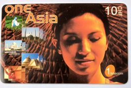 Taxcard - Phonecard - One Asia - CH