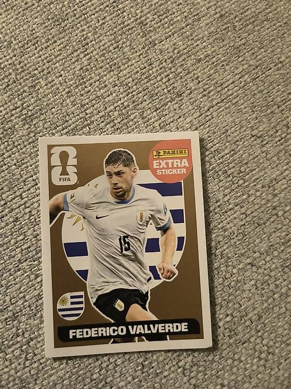 Carte collezionabili: Panini EXTRA Sticker Federico Valverde – Usato da St-Légier-Chiésaz venduto da luc_t2sk