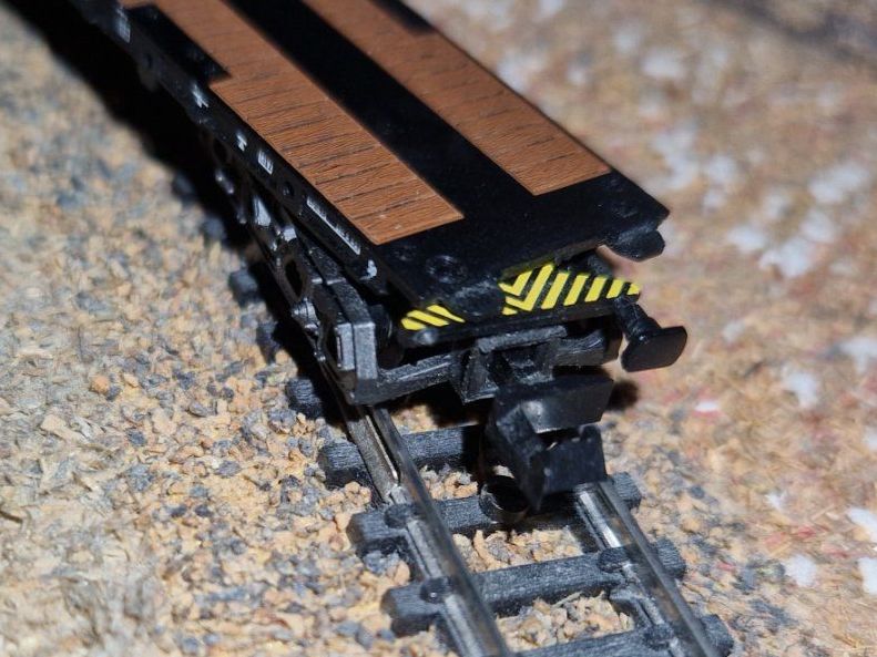 Trix Modellini di ferrovie: Minitrix Spur N Containertragwagen 4 achsig – Usato da Unterengstringen venduto da Kab81 5
