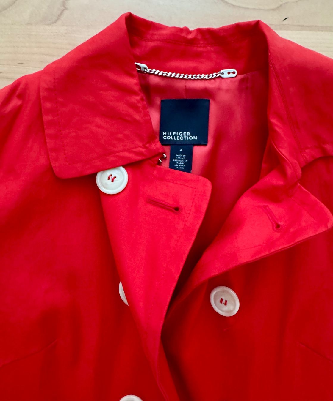 Tommy Hilfiger Cappotti: Trenchcoat Tommy Hilfiger Grösse 4 – Usato da Männedorf venduto da Positive81 2