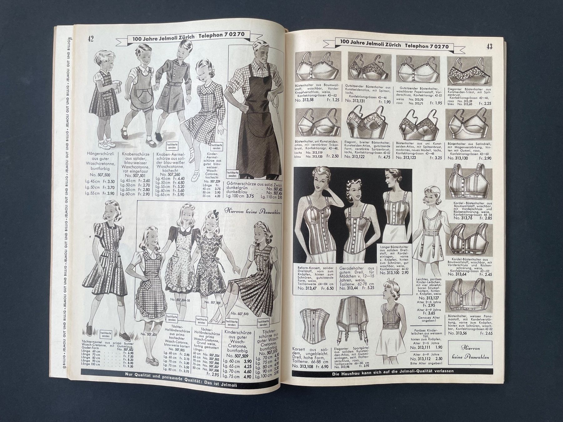 Riviste & Magazine: Jelmoli-Katalog Sommer 1941 – Usato da Dietikon venduto da Tiburon6 2