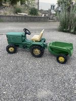 Kindertraktor mit Anhänger