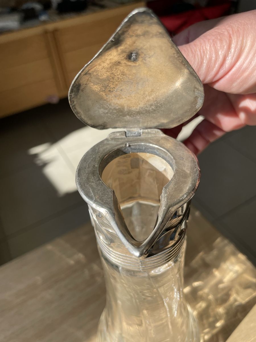 Caraffe: Jugendstil Karaffe Ginko fehlerfrei – Usato da Nidau venduto da Beritundpan 4