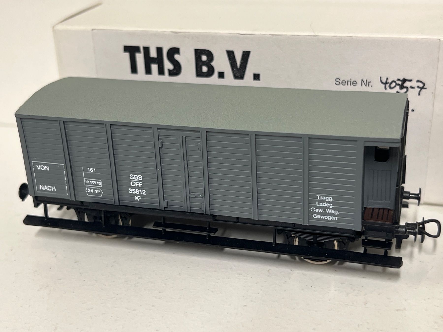 Modellini di ferrovie: Kleinserie THS Model  B.V SBB CFF 35812 – Nuovo (secondo la descrizione) da Geroldswil venduto da TopTrain54 2