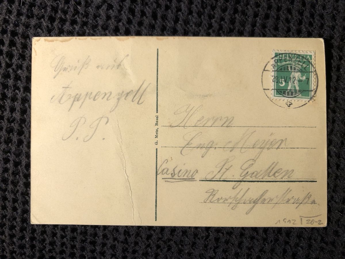 Cartoline postali: Ansichtskarte Appenzell – Usato da Näfels venduto da fritzjk 1