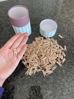 Pinces à linge en bois pour déco