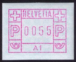 ATM Schweiz A1__0055-Wert !__SELTENE WERTSTUFE ! **