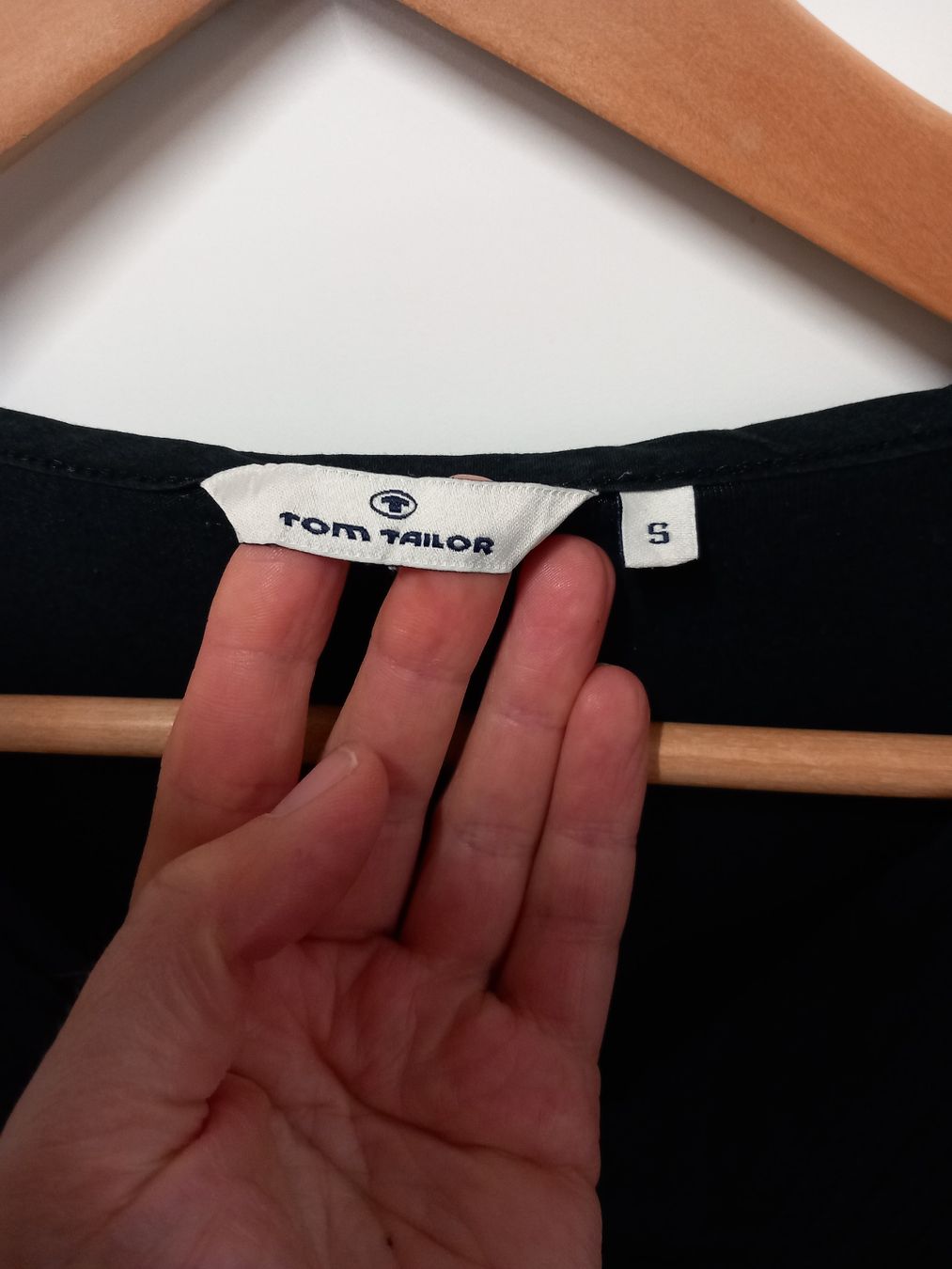 Tom Tailor Vestiti: Tom Tailor Jerseykleid Gr.S schwarz – Usato da Merligen venduto da muss_haben 1