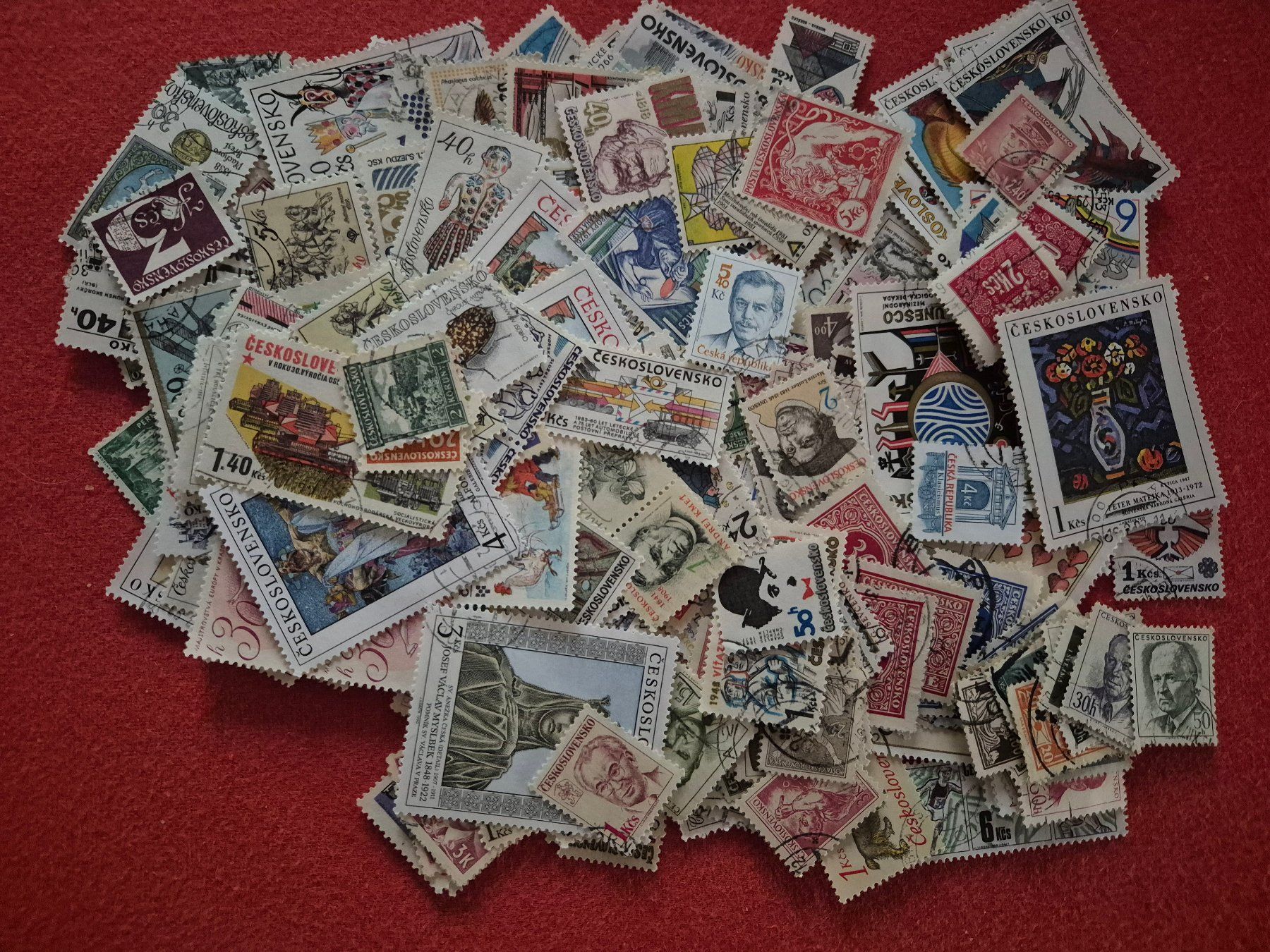 Tutti i francobolli: Briefmarken Tschechoslovakei – Usato da Steinhausen venduto da Scrashel