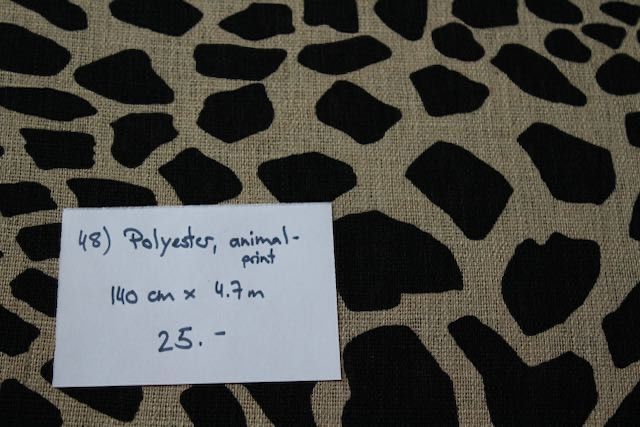 Tessuti: Stoff, animalprint braun/schwarz – Nuovo (secondo la descrizione) da Zürich venduto da yvo_9d6l 1