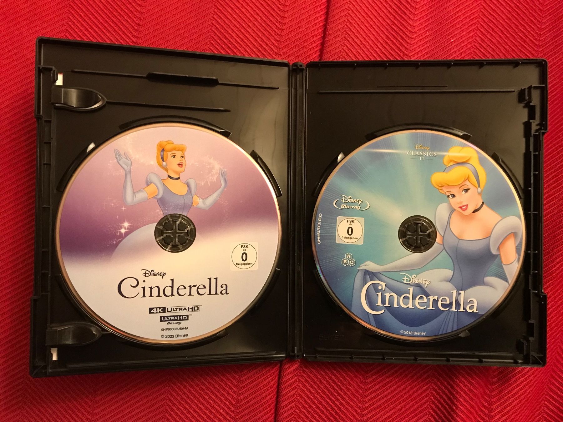 Alle DVDs: Disney's Cinderella - 4k UHD – Gebraucht aus Seuzach von ephi7 2