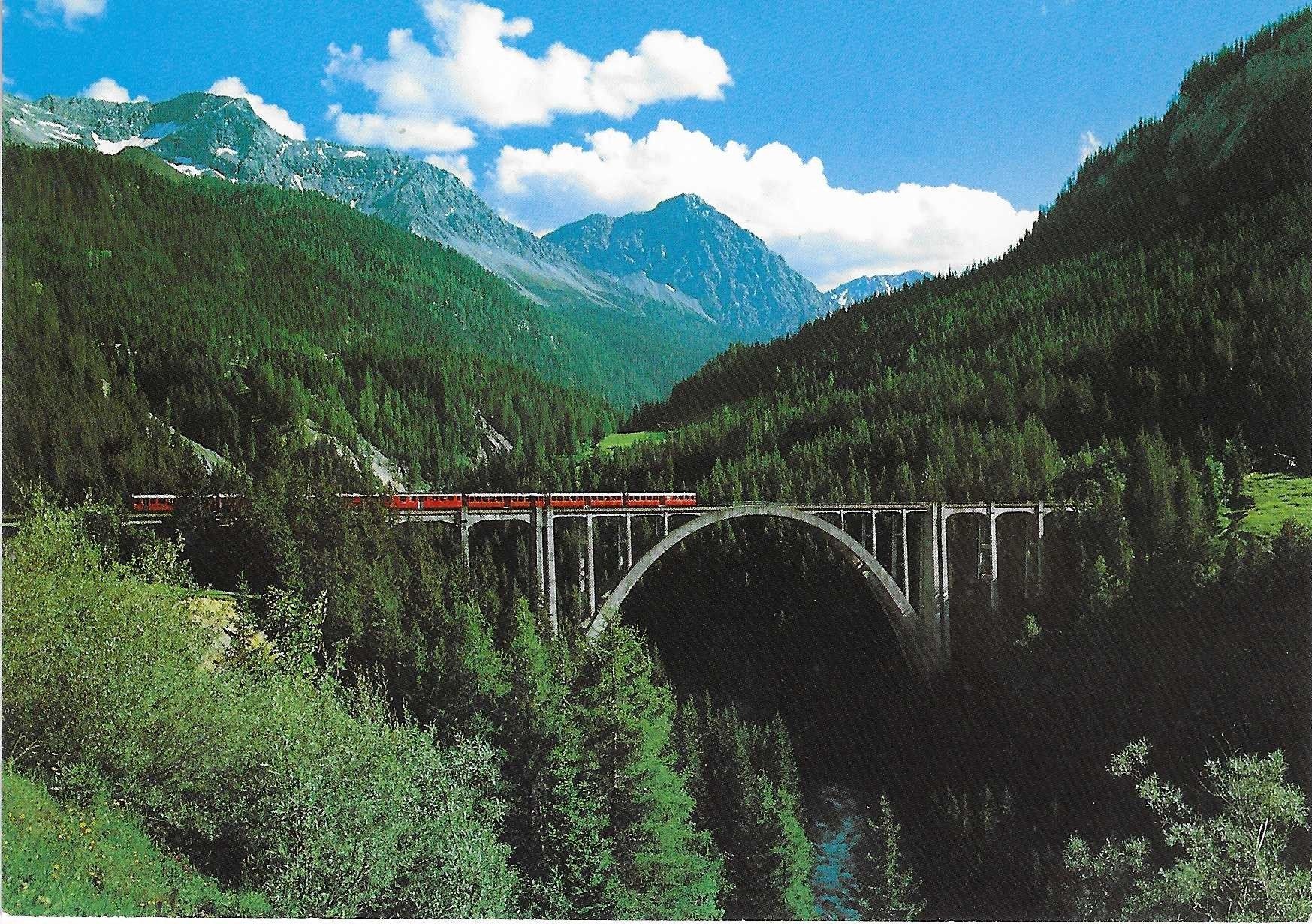 Cartoline postali: Chur-Arosa-Bahn Langwieserviadukt – Nuovo (secondo la descrizione) da Rothrist venduto da Stranglehold