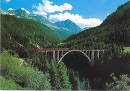 Chur-Arosa-Bahn Langwieserviadukt