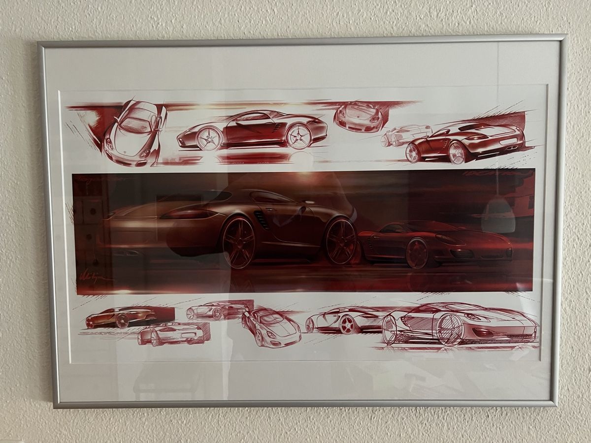 Foto & Immagini: Porsche-Portraits - professionell gerahmt – Nuovo (secondo la descrizione) da Malix venduto da second_sale 7