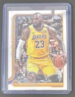 NBA Lebron James 2025-26 Topps Chrome Base Card