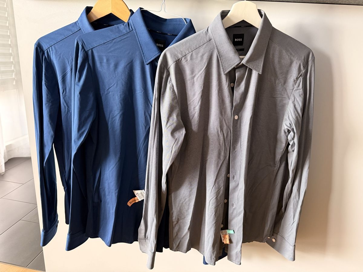 Hugo Boss Chemises: 3 Boss Hemden grösse M – Neuf (Voir description) à Baden par ..Nina.. 2