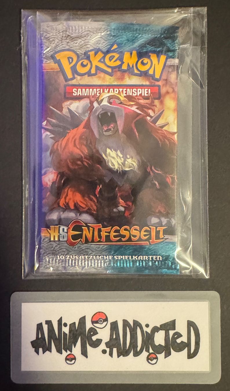 Pokémon Carte collezionabili: Pokémon HS Entfesselt / Unleashed Booster DE – Nuovo e nell'imballaggio originale da Ostermundigen venduto da Anime.Addicted
