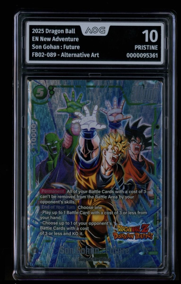 Carte collezionabili: SON GOHAN : FUTURE DRAGON BALL FB02-089 2025 NEW ADVENTURE P – Nuovo e nell'imballaggio originale da ostermundigen venduto da florind02