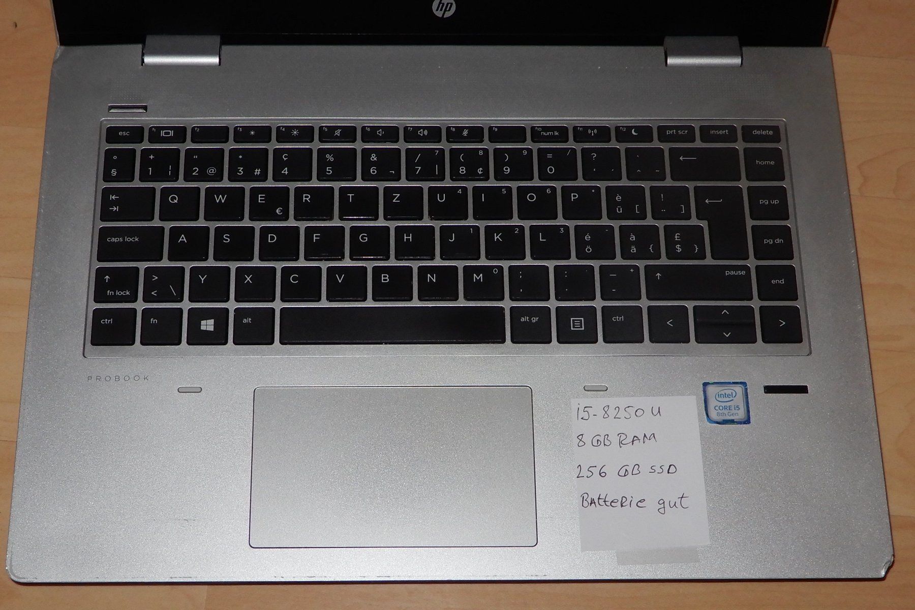 Hewlett Packard Notebook: HP ProBook 640 G4 mit i5-8250U CPU – Usato da Bern venduto da compischop 2