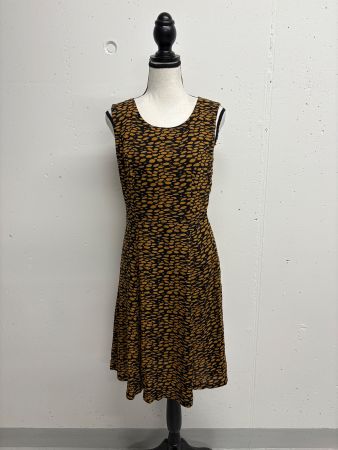 Ashley Brooke Kleid aus Viskose Gr. 34 braun Muster