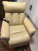Relax-Sessel Kunstleder mit Aufstehhilfe, wenig gebraucht