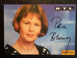 Petra Blossey Autogramm signiert Fotopostkarte 10x15cm
