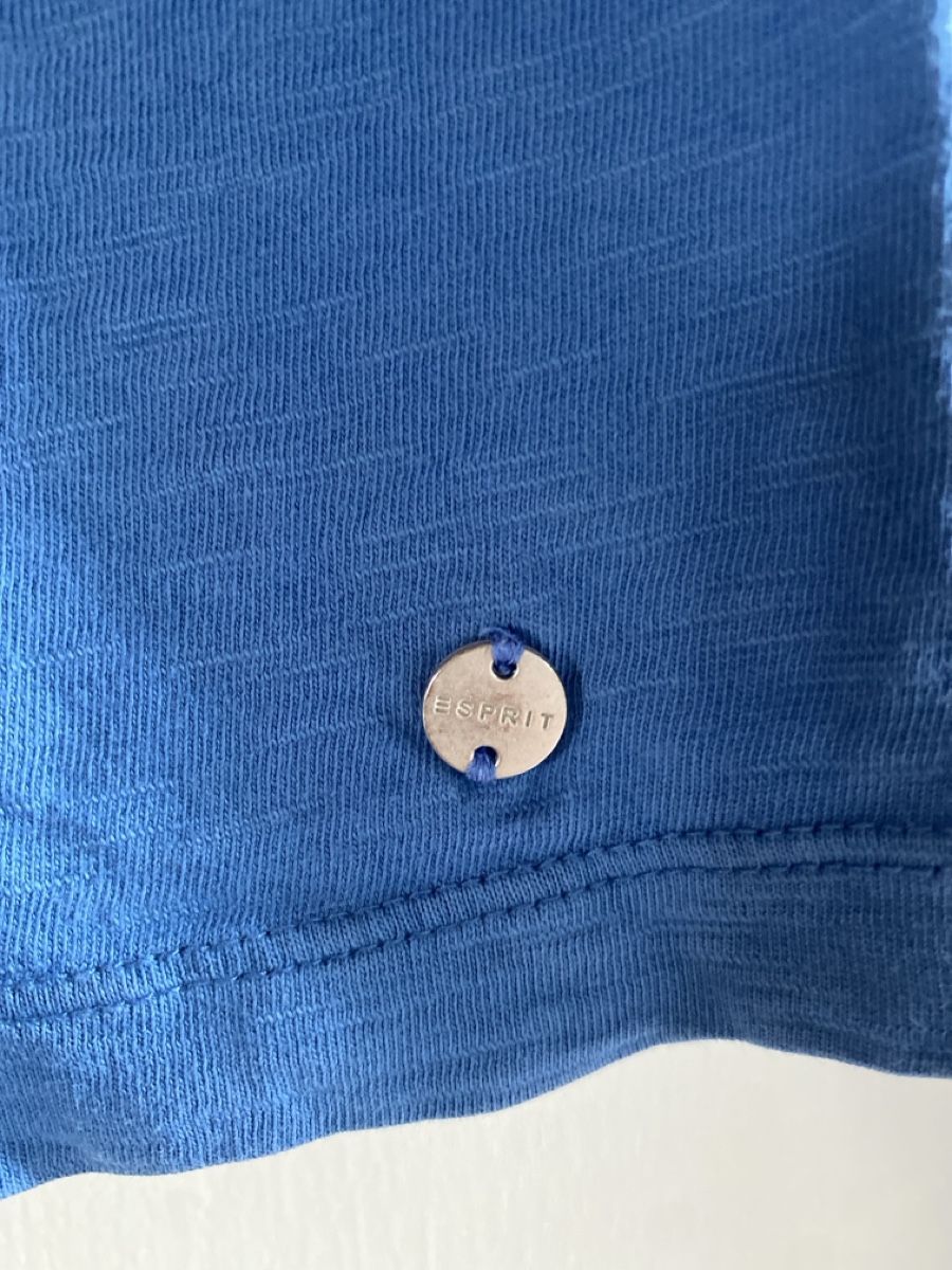 Esprit Top: Esprit Schwangerschaftstop, blau, Grösse M – Usato da St. Gallen venduto da Msgoethe 1