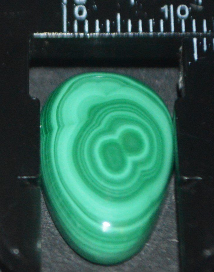 Mineralien & Heilsteine: Cabochon L-609 – Malachit - 19x12mm – Neu und originalverpackt aus Goldiwil (Thun) von han_v5b7 4