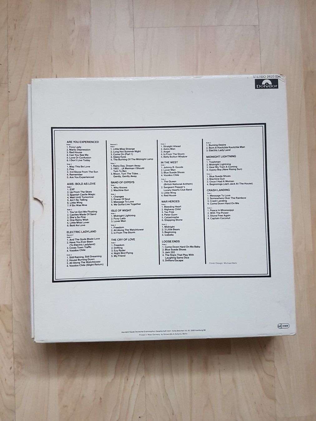 Schallplatten: Jimi Hendrix 12 LP Box + 1 Maxi Single / Vinyl Box Rare – Gebraucht aus Bischofszell von icubus69 3