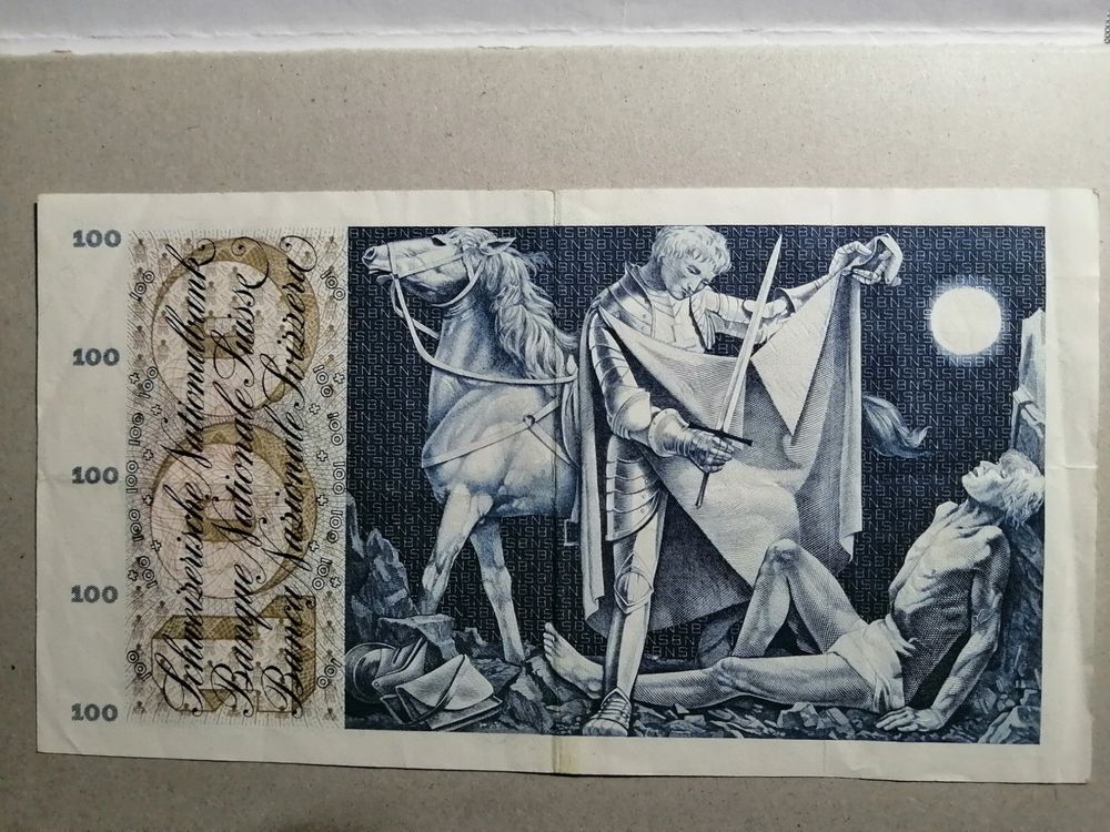 100 francs Suisse 1er Janvier 1967 TTB no:56055526 2