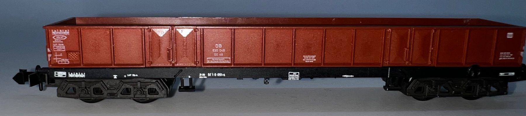 Trix Modellini di ferrovie: Minitrix, Hochbordwagen Langversion – Usato da Basel venduto da jonnyhaas