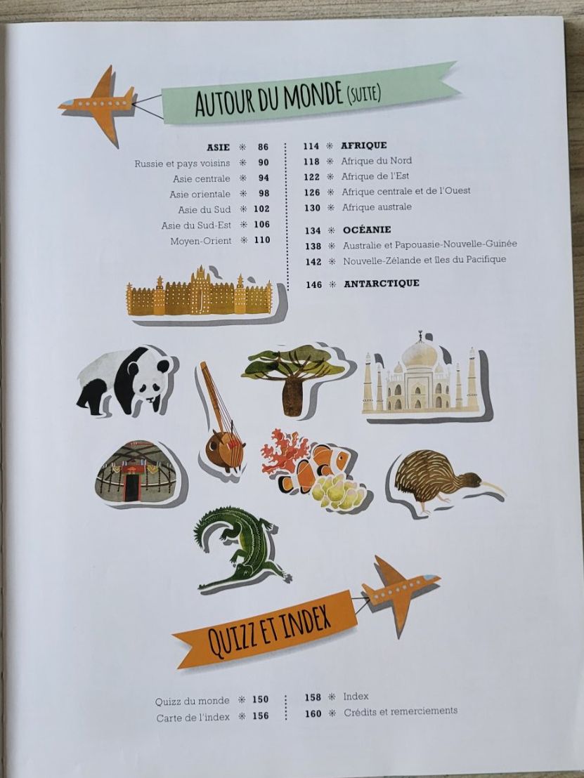 Libri: Livre - Atlas du monde – Usato da Sembrancher venduto da Jbc71 3