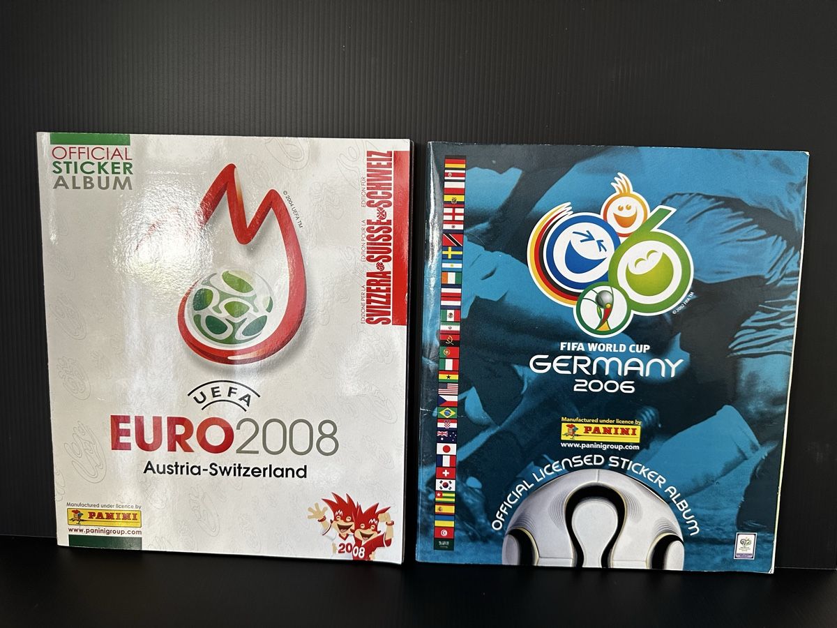 Panini Album: Panini EM Album 2006 & 2008 komplett – Usato da Niederbipp venduto da Roeschu77