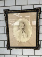 Zwei uralte Bilder / Bilderrahmen, um 1870