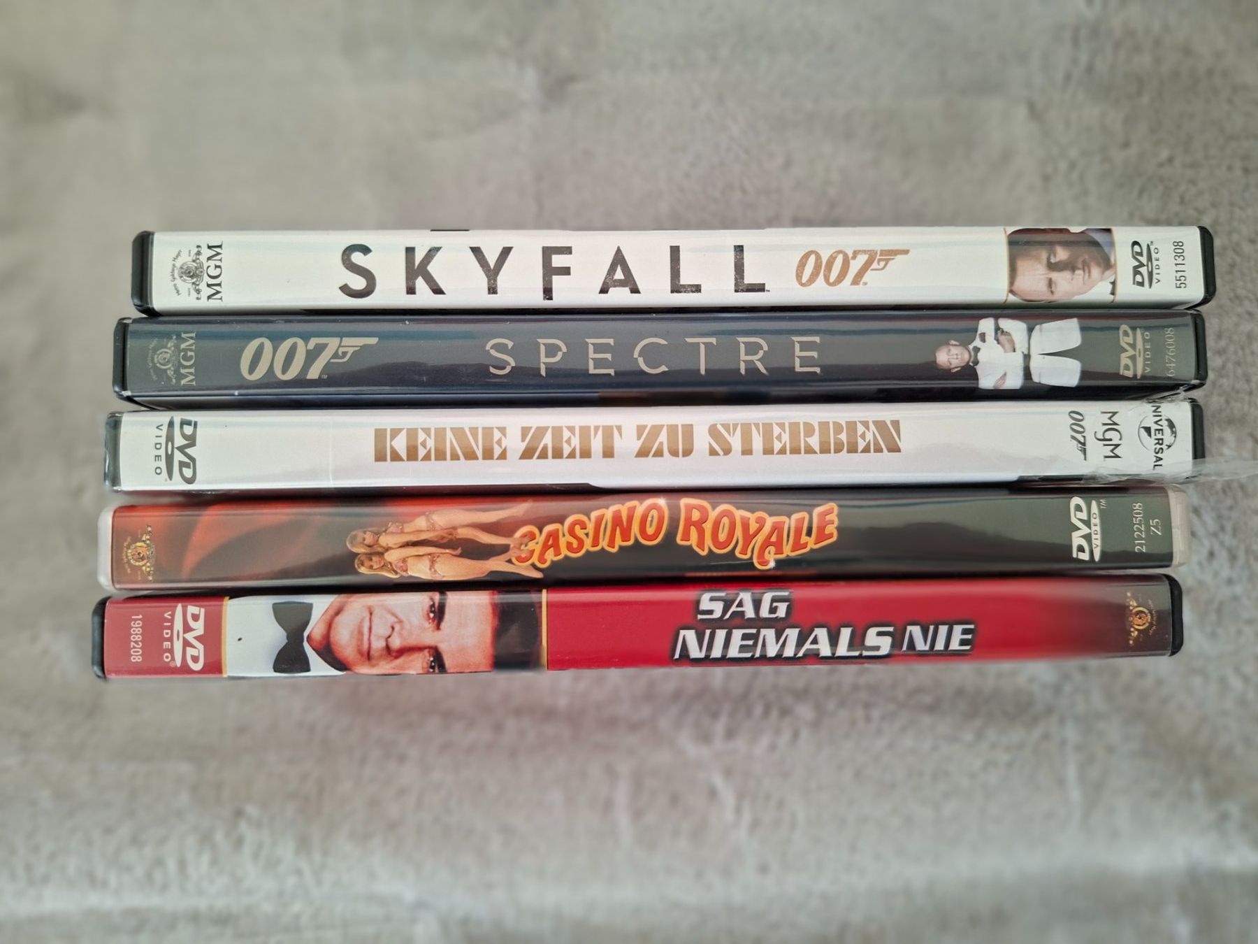 Tutti i DVDs: 27 x JAMES BOND - COLLECTION DVDs  - DIG -BOX – Usato da Aesch BL venduto da Burschi59 1