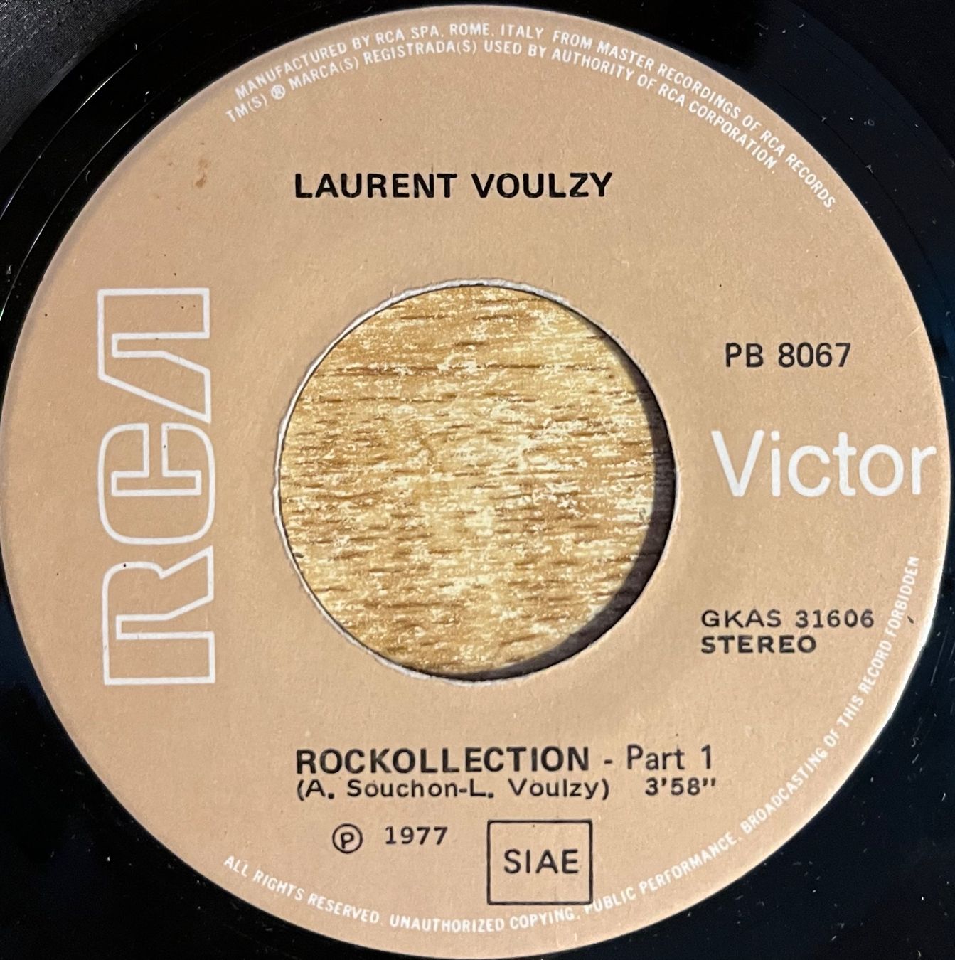 Dischi in vinile: LAURENT VOULZY - ROCKOLLECTION – Usato da Bussigny venduto da vinyl-pas-cher 2