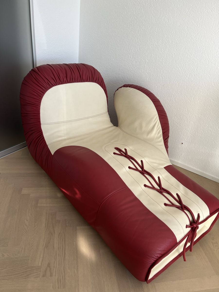 De Sede Sedie a sdraio: Boxhandschuh von De Sede, Loungesessel – Usato da Männedorf venduto da peaches1ch