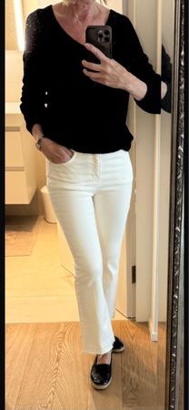Traumhafte CLOSED Designer Jeans | Neu | Ivory / Gr. XS