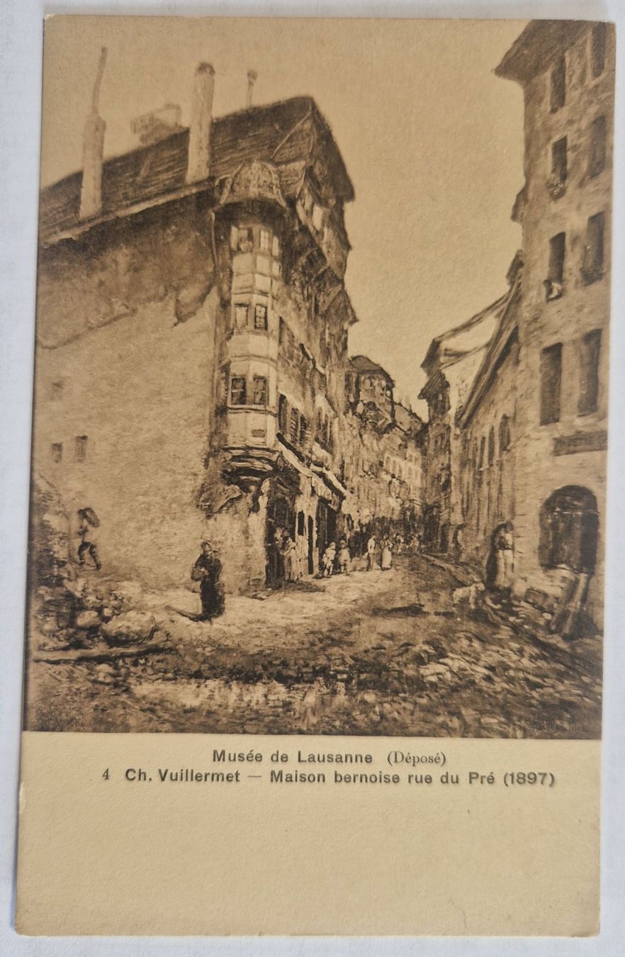Cartoline postali: Museum Lausanne - Rue du Pré 1897 – Nuovo (secondo la descrizione) da Melchnau venduto da Arthurius