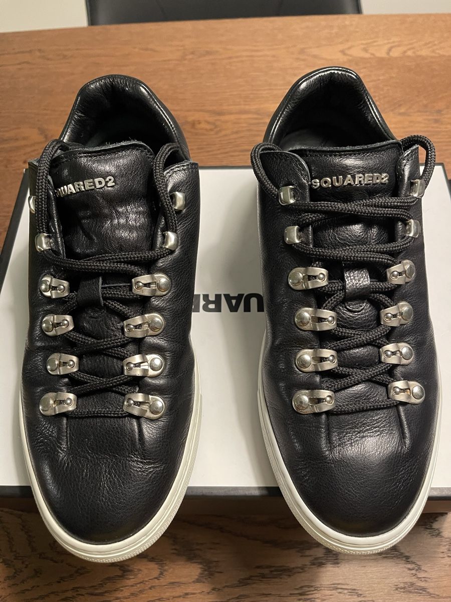 Dsquared2 Herrenschuhe: Dsquared2 Sneaker Herren, Schwarz/weiss, Gr. 39.5 – Gebraucht aus Spreitenbach von Levin1983 1