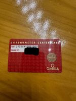 Omega certificate
