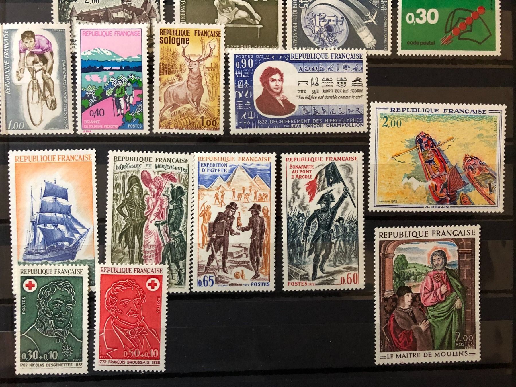 Tutti i francobolli: () Année 1972 complète neufs** – Nuovo e nell'imballaggio originale da Lausanne venduto da ffhoud 4
