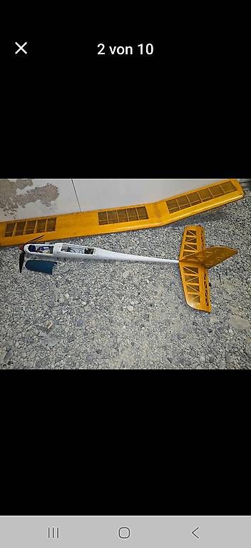Modellismo RC: RC Flugzeug Alfa 1.80 m Breit 1.00 m Lang – Usato da Lenzburg venduto da cameleoncolor 4